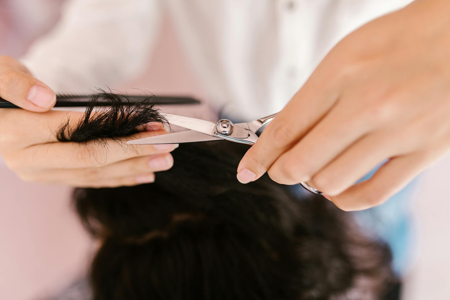 Precision haircut service at Hairs Affairs